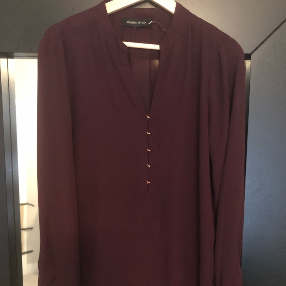 Purple Button Up shirt